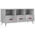 Mueble de TV madera de ingeniería gris hormigón 102x36x50