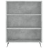 Estantería madera de ingeniería gris hormigón 69,5x32,5x90