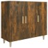Aparador de madera de ingeniería roble ahumado 90x34x80