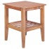 Mesa de centro madera maciza de teca 40x40x50