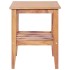 Mesa de centro madera maciza de teca 40x40x50