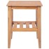 Mesa de centro madera maciza de teca 40x40x50
