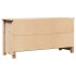 Mueble de TV de madera maciza de pino 103x36,5x52