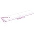 Tablero mesa madera tratada borde vivo marrón 180x40x(2-4)