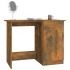 Escritorio madera contrachapada roble ahumado 100x50x76