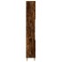 Armario de baño madera contrachapada roble ahumado 30x30x190