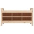 Banco de recibidor madera maciza de pino 110x40x60