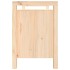 Banco de recibidor madera maciza de pino 110x40x60