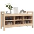 Banco de recibidor madera maciza de pino 110x40x60