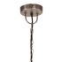 Lámpara colgante industrial redonda multicolor E27 25 W 32