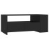 Mesa de centro madera de ingeniería negra 102x55x42