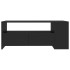 Mesa de centro madera de ingeniería negra 102x55x42