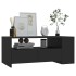 Mesa de centro madera de ingeniería negra 102x55x42