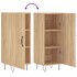 Aparador madera contrachapada color roble Sonoma 34,5x34x90