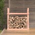 Leñero de madera maciza de Douglas 110x35x108,5