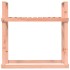 Leñero de madera maciza de Douglas 110x35x108,5