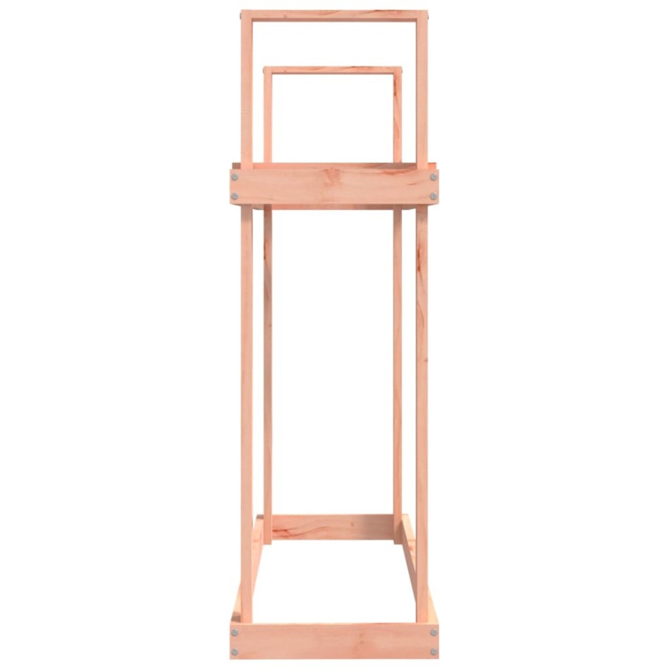 Leñero de madera maciza de Douglas 110x35x108,5