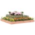 Jardinera de madera maciza de douglas 110x110x27