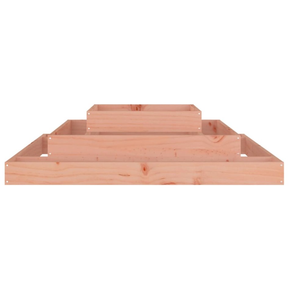 Jardinera de madera maciza de douglas 110x110x27