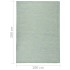 Alfombra de exterior de tejido plano turquesa 200x280
