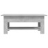 Mesa de centro madera de ingeniería gris hormigón 102x55x42