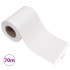 Panel de valla de PVC blanco 70x0,19