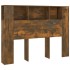 Mueble cabecero roble ahumado 140x18,5x104,5