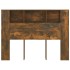 Mueble cabecero roble ahumado 140x18,5x104,5