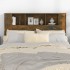 Mueble cabecero roble ahumado 140x18,5x104,5