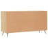 Banco zapatero madera de ingeniería roble Sonoma 102x35x55