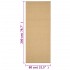 Alfombra de sisal natural 80x200