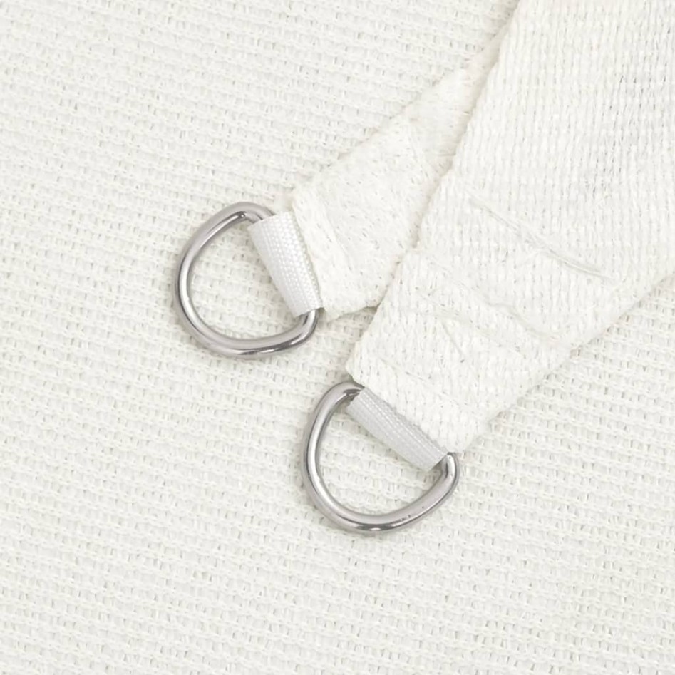 Toldo de vela blanco HDPE 160 g/m² 5x5