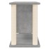 Rascador para gatos con postes de sisal gris claro 190
