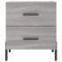 Mesitas noche 2 uds madera ingeniería gris Sonoma 40x35x47,5