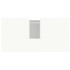 Armario de baño madera contrachapada blanco 65x33x60