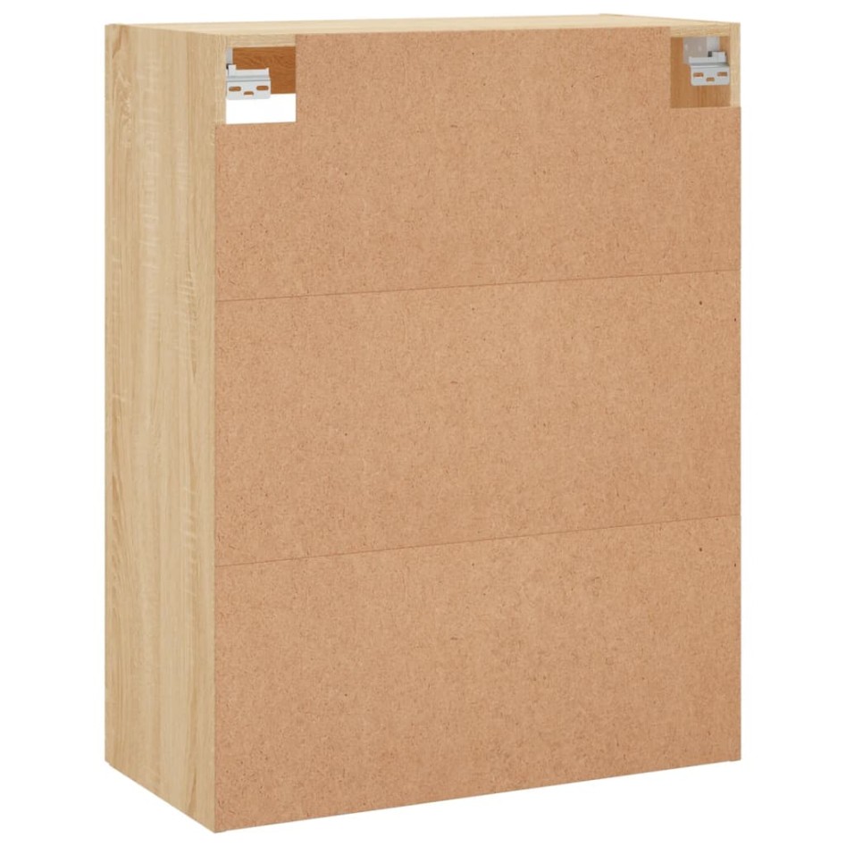 Armario de pared roble Sonoma 69,5x34x90