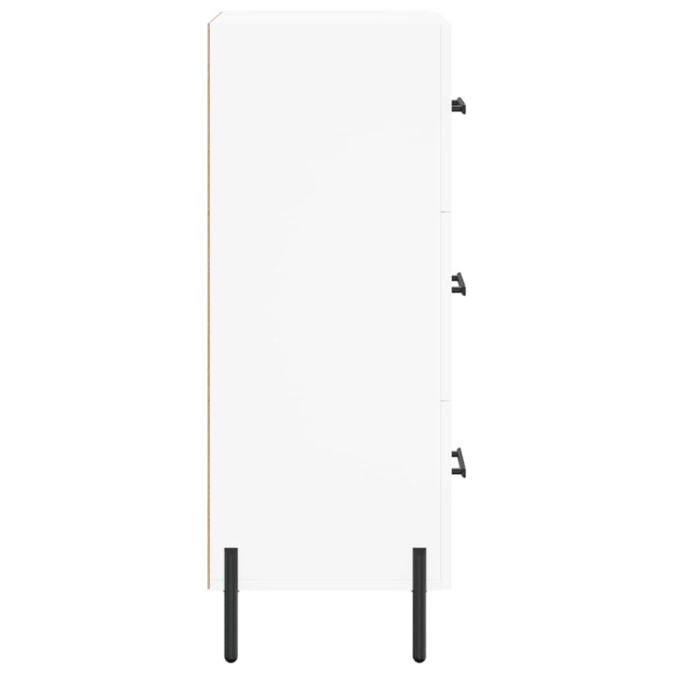 Aparador madera de ingeniería blanco 34,5x34x90