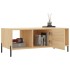 Mesa de centro madera contrachapada roble Sonoma 102x50x40