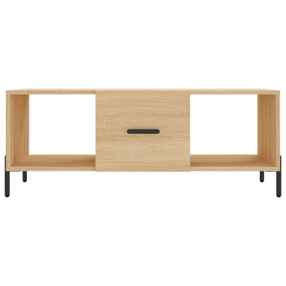 Mesa de centro madera contrachapada roble Sonoma 102x50x40