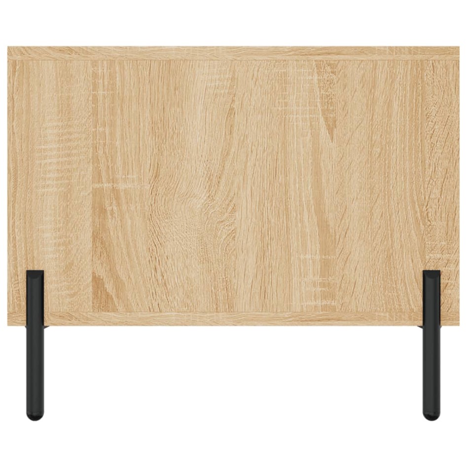 Mesa de centro madera contrachapada roble Sonoma 102x50x40