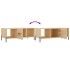 Mesa de centro madera contrachapada roble Sonoma 102x50x40
