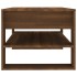 Mesa de centro madera de ingeniería roble marrón 102x55x45