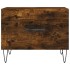 Mesa de centro 2 uds madera ingeniería roble ahumado