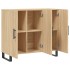 Aparador de madera de ingeniería roble Sonoma 90x34x80