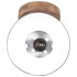 Lámparas industriales de pared/techo 2 uds negro 20x25 cm