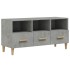 Mueble de TV madera de ingeniería gris hormigón 102x36x50