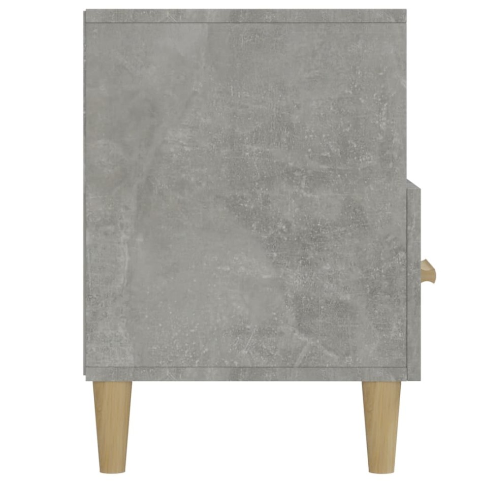 Mueble de TV madera de ingeniería gris hormigón 102x36x50