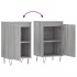 Aparadores 2 uds madera de ingeniería gris Sonoma 40x35x70