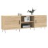 Mueble para TV madera de ingeniería roble Sonoma 150x30x50