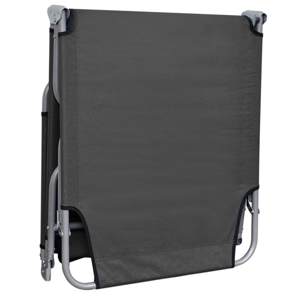 Tumbona plegable con respaldo ajustable